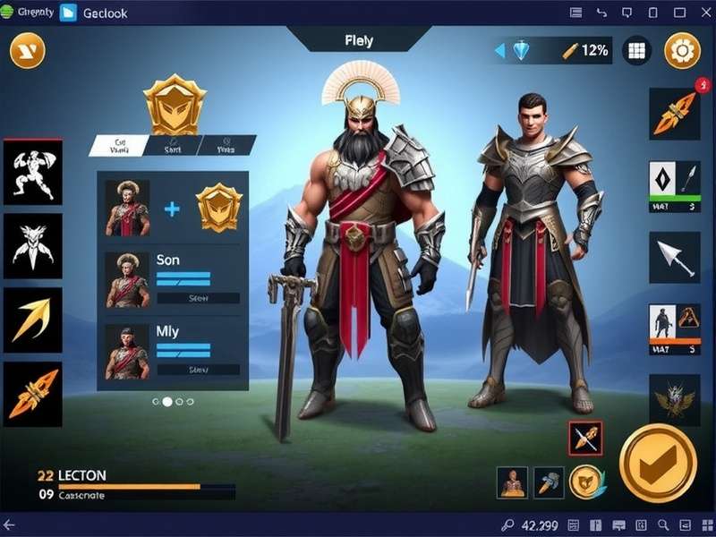 Volley Gladiator Overlord Gameplay Screenshot